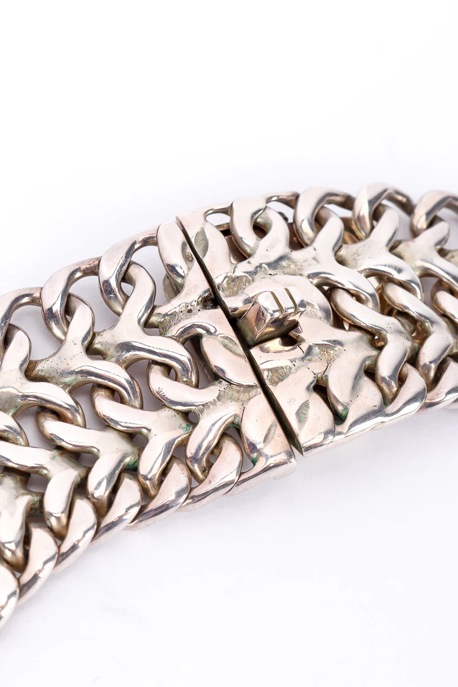 Sterling Chain Collar Necklace - Image 4