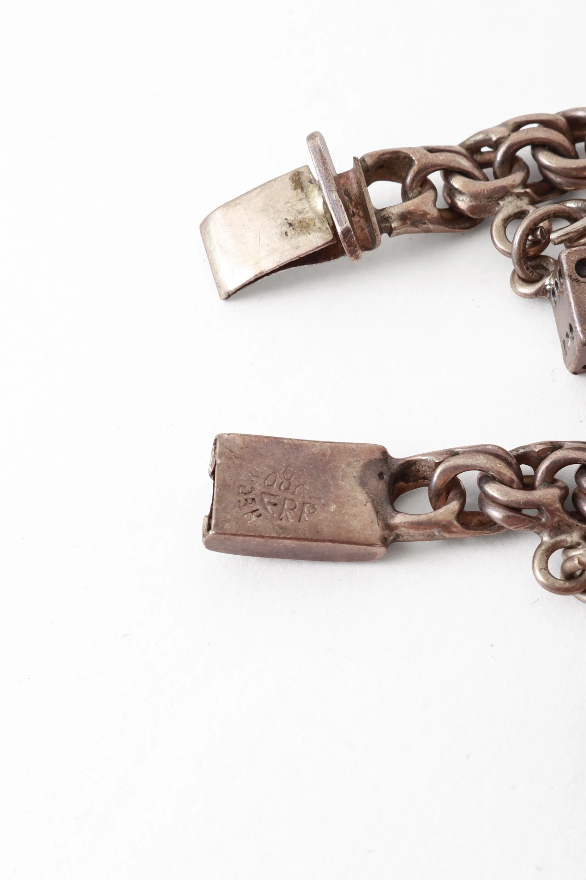 Sterling Travel Luck Charm Bracelet - Image 5