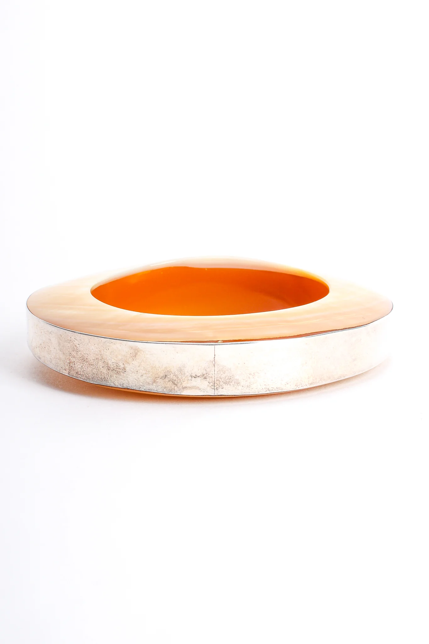 Sterling Mother of Pearl Bangle - Image 7