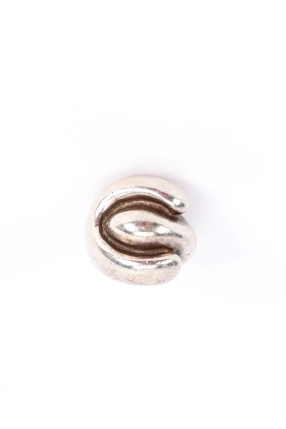 Sterling Silver Abstract Coiled Ring