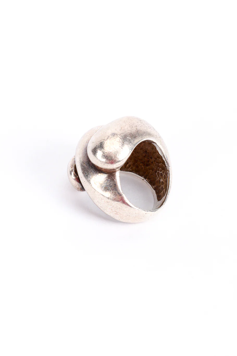 Sterling Silver Abstract Coiled Ring - Image 3