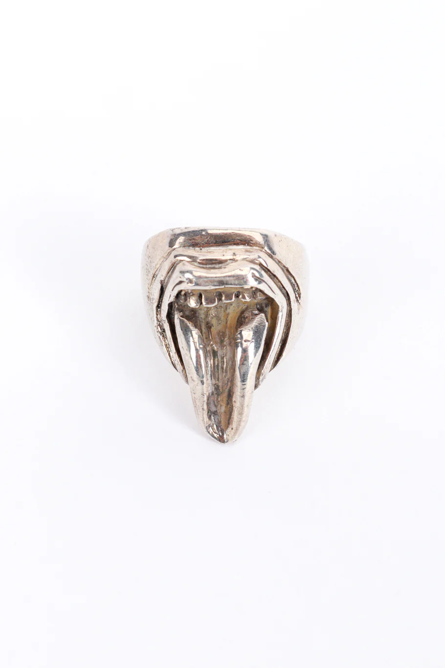Sterling Silver Devil's Tongue Ring