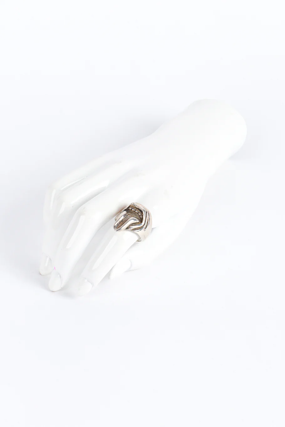 Sterling Silver Devil's Tongue Ring - Image 3