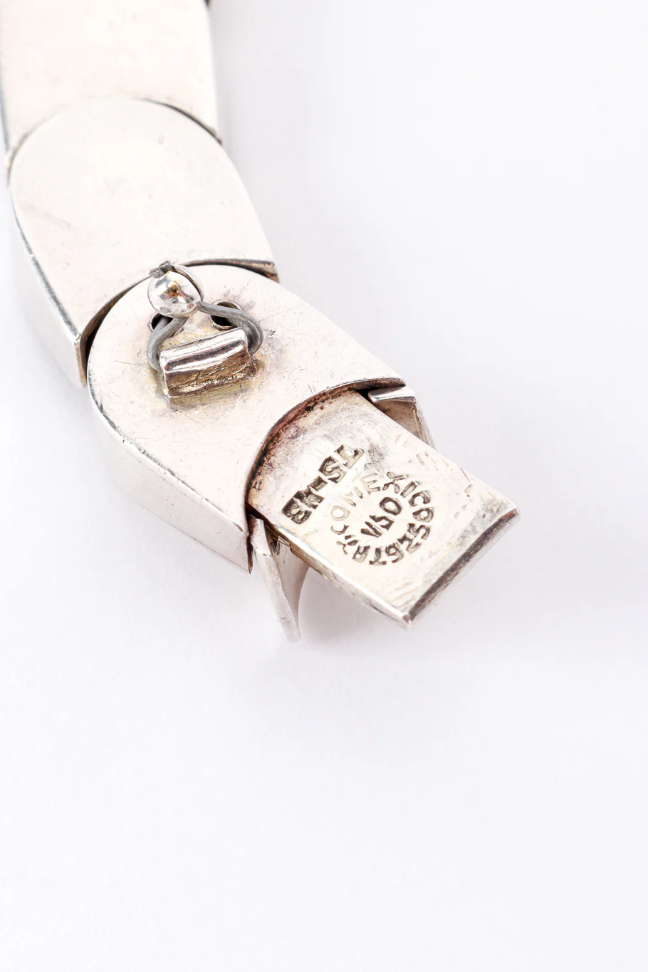 Sterling Silver Link Scale Collar - Image 6