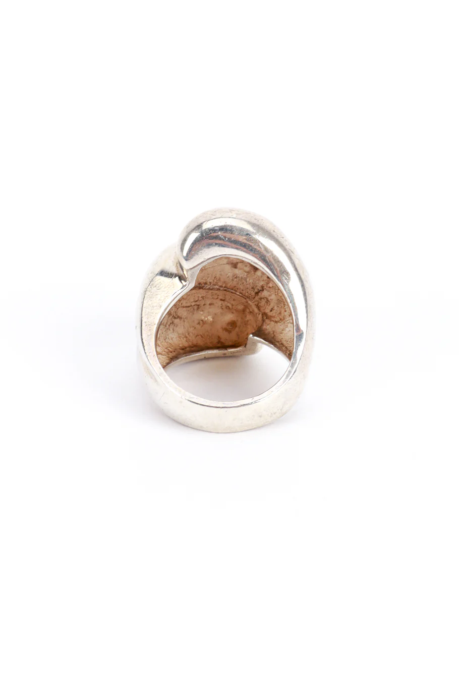 Sterling Silver Twisted Dome Ring - Image 5