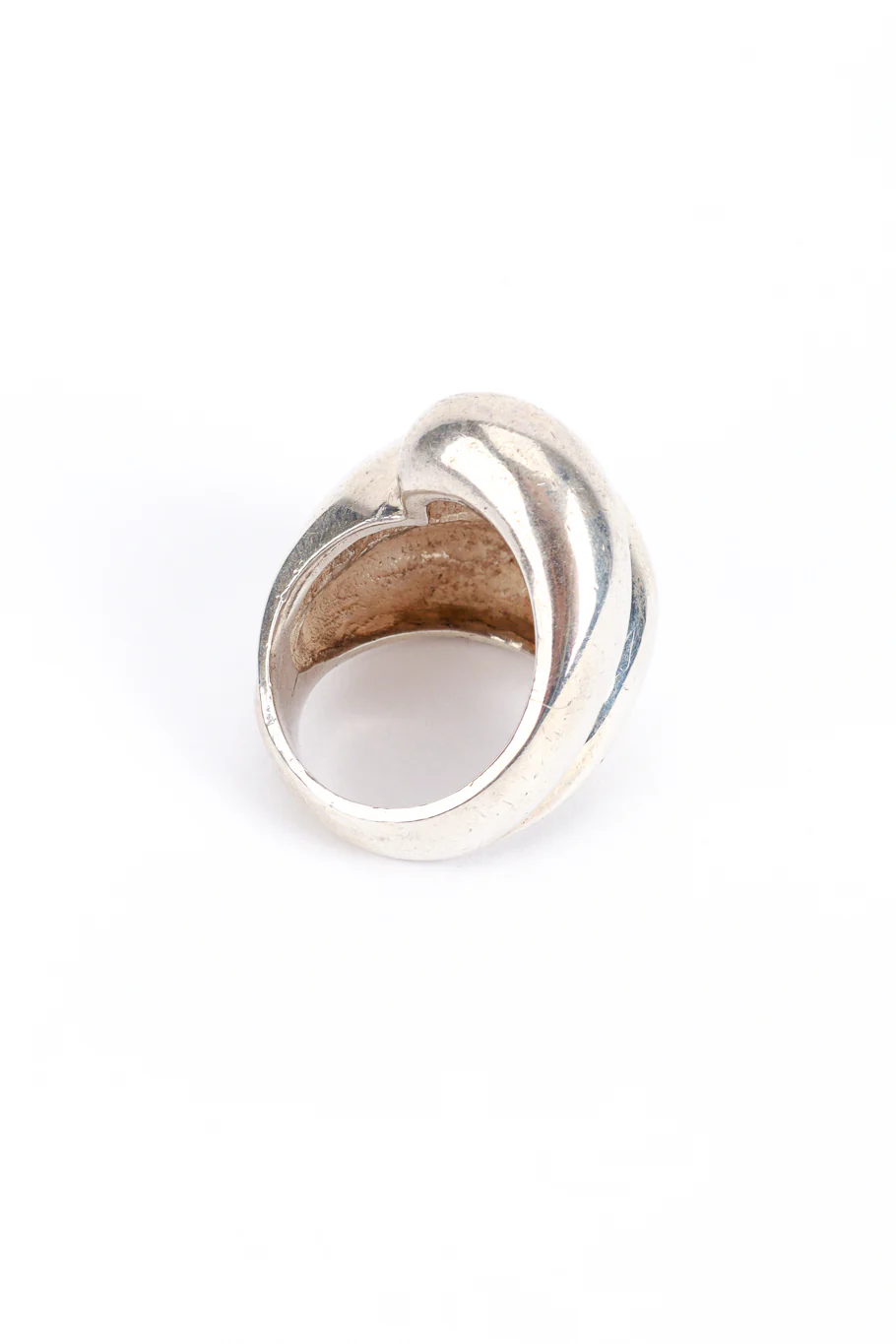 Sterling Silver Twisted Dome Ring - Image 6