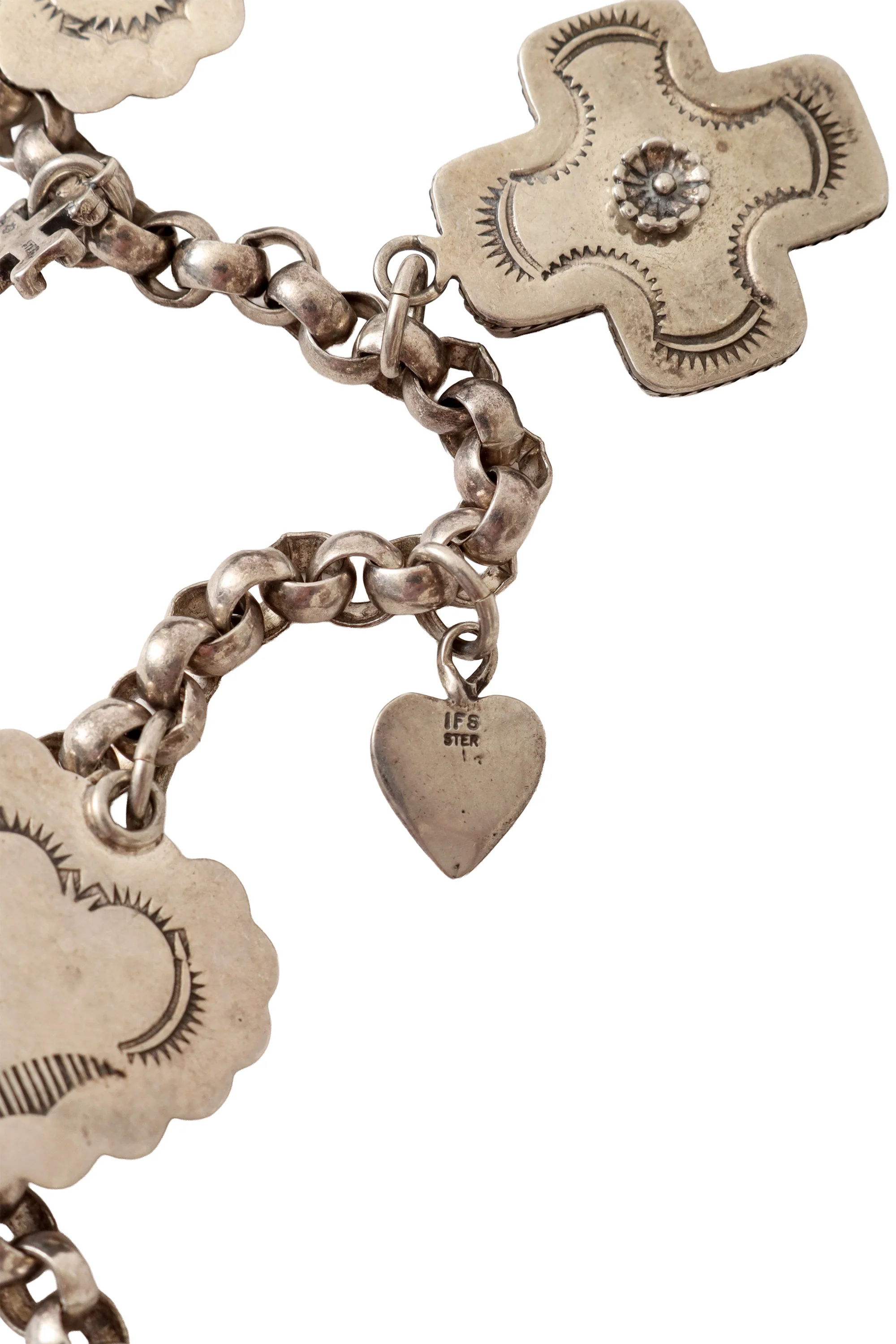 Sterling Stone Charm Necklace - Image 7