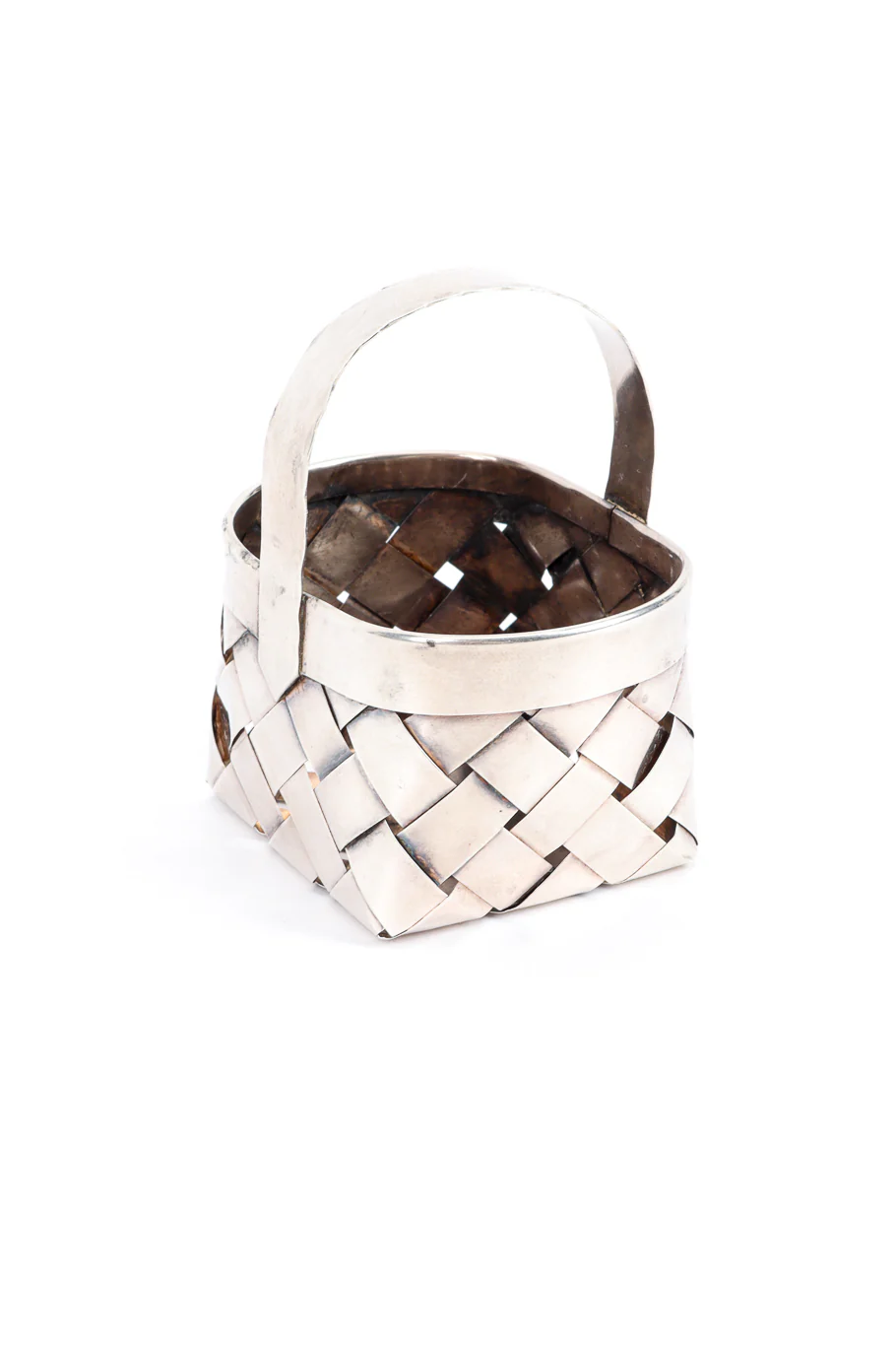 Sterling Woven Basket I