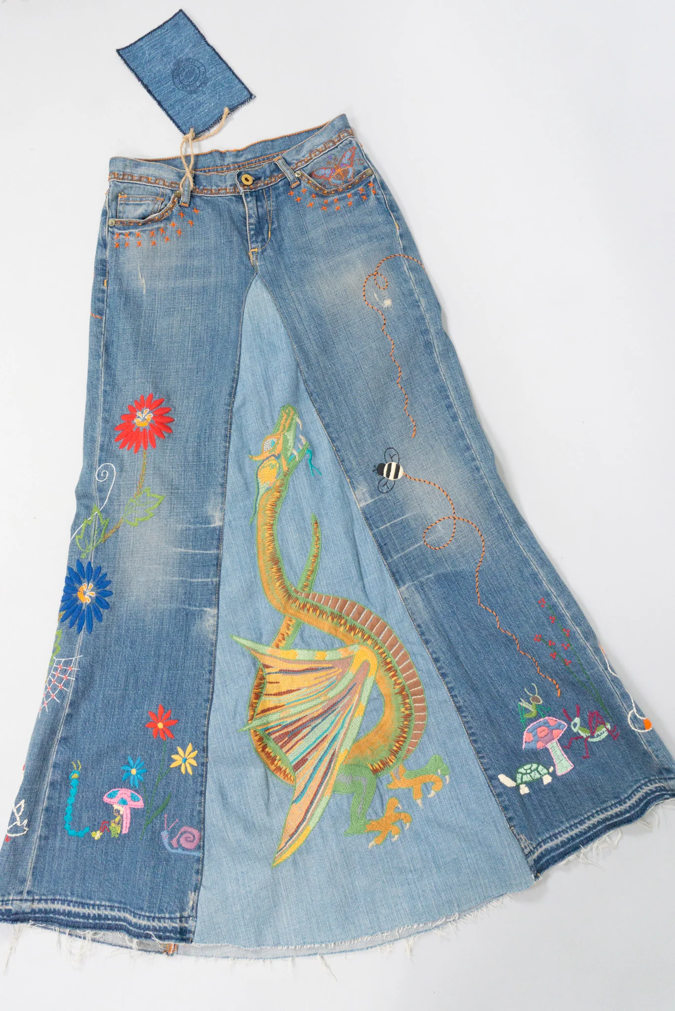 Polo Storybook Denim Skirt - Image 11