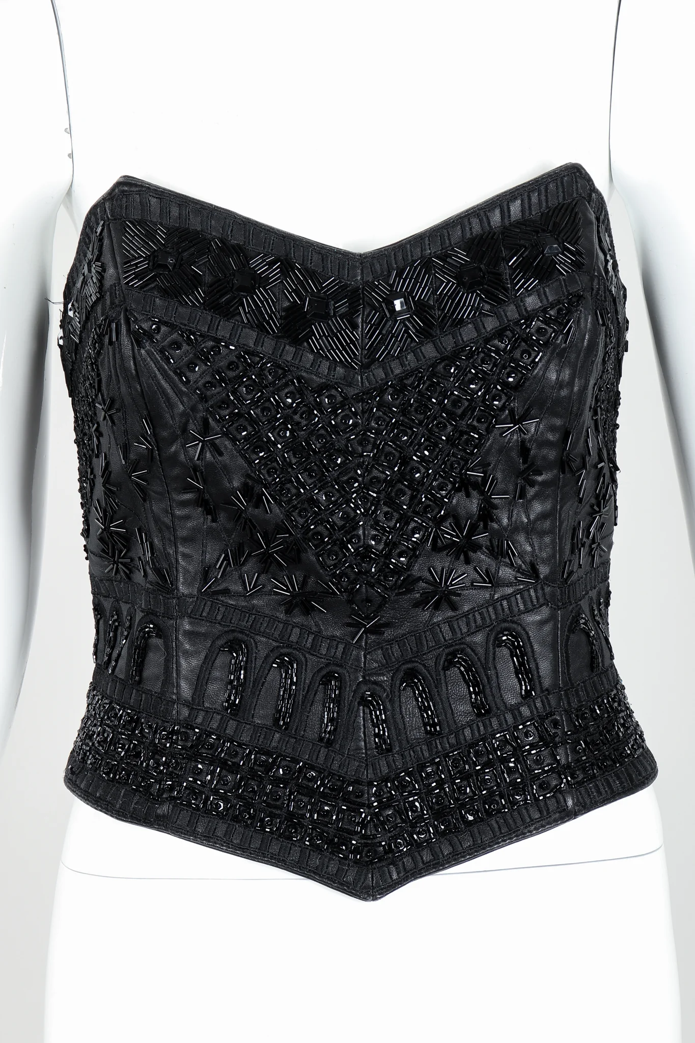 Strapless Beaded Bustier - Image 3