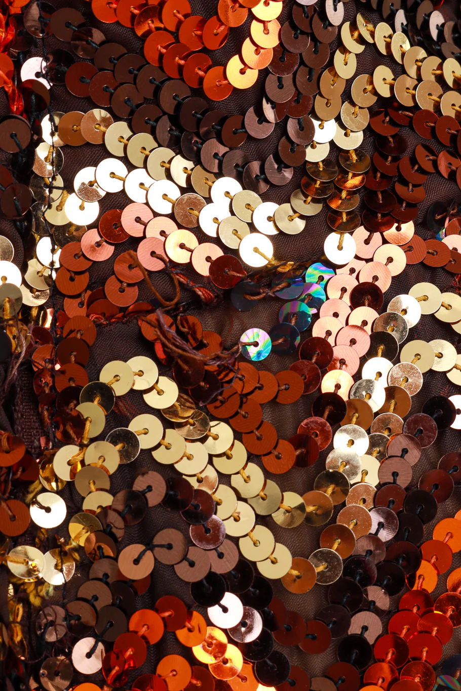 Strapless Chevron Sequin Dress - Image 10