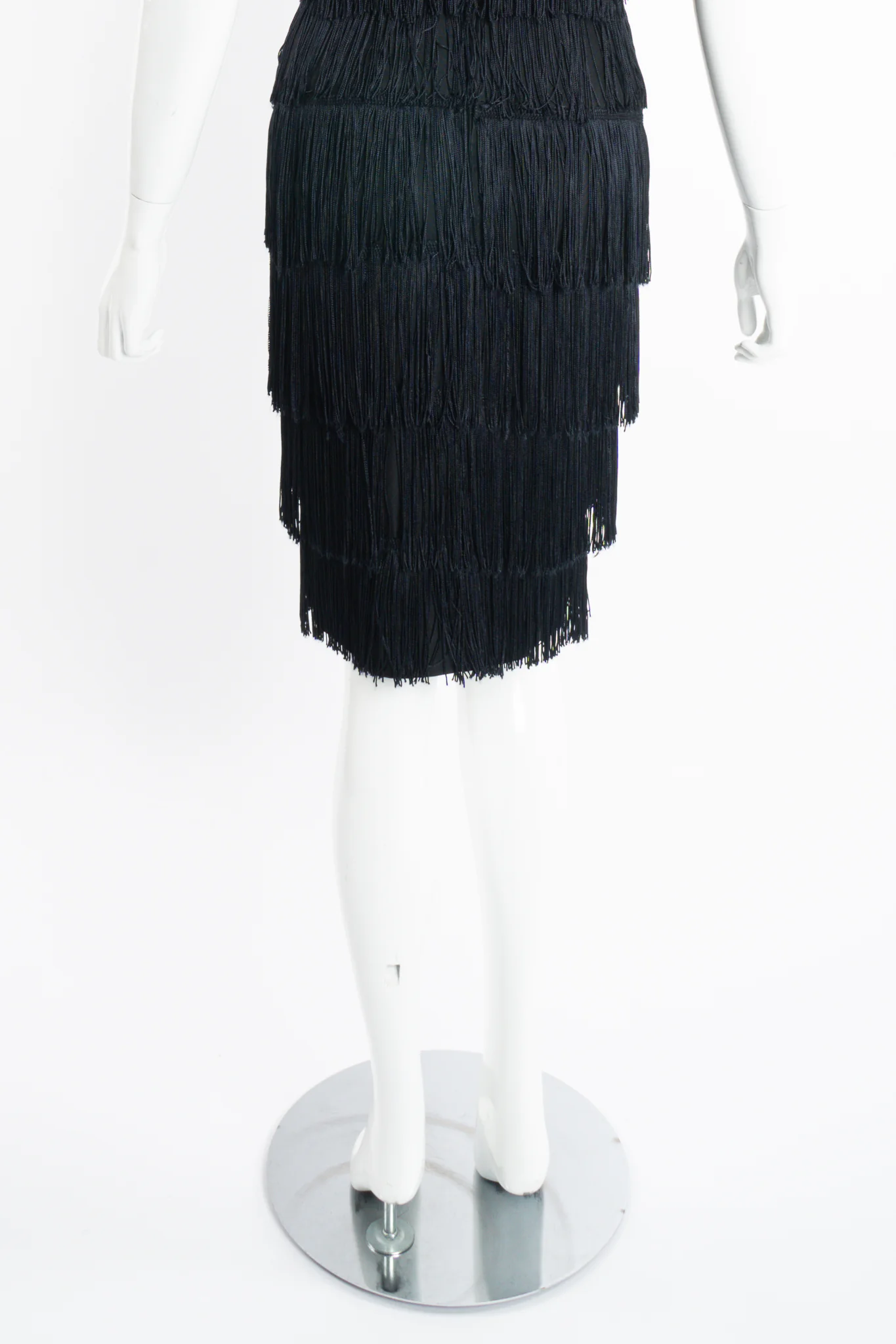 Strapless Fringe Shimmy Sheath - Image 10