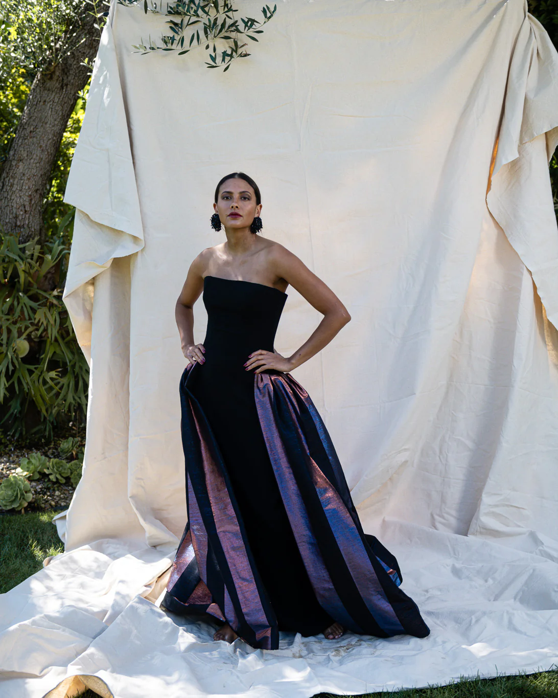 Strapless Iridescent Gown - Image 2