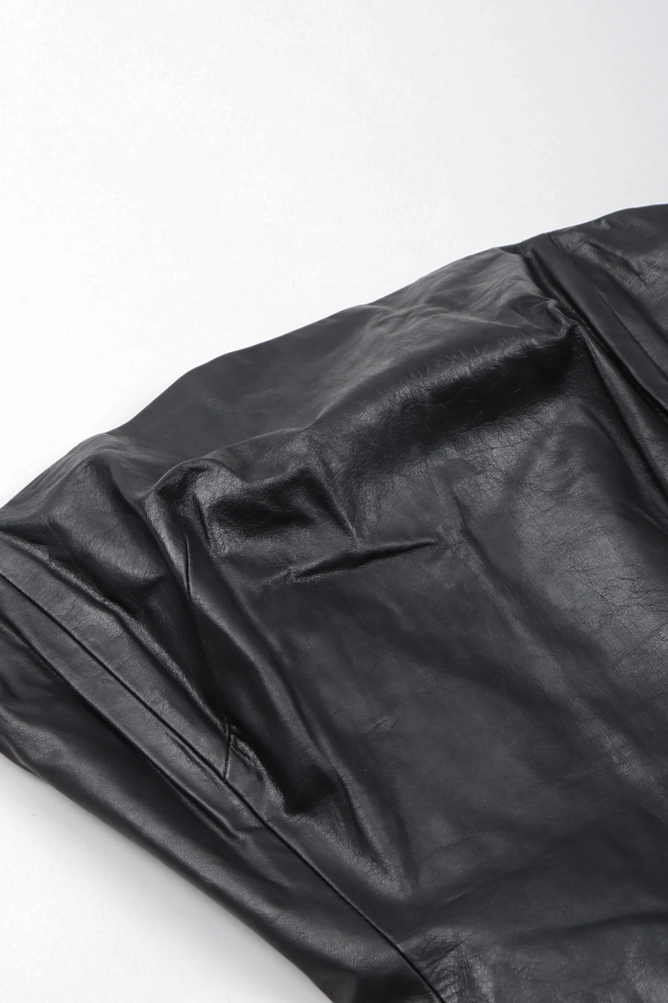 Strapless Leather Bustier Top - Image 10