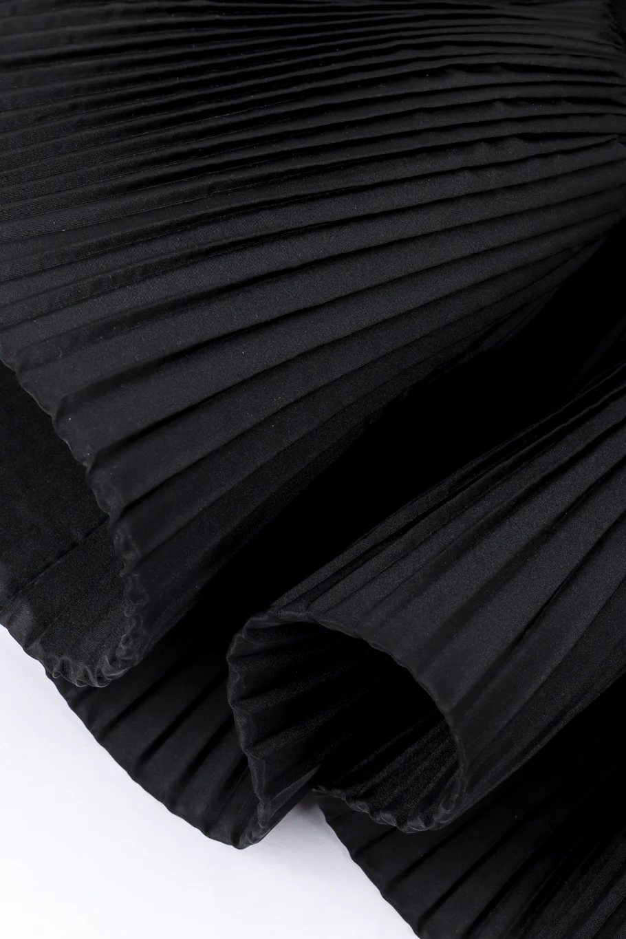 Strapless Pleated Trim Gown - Image 7