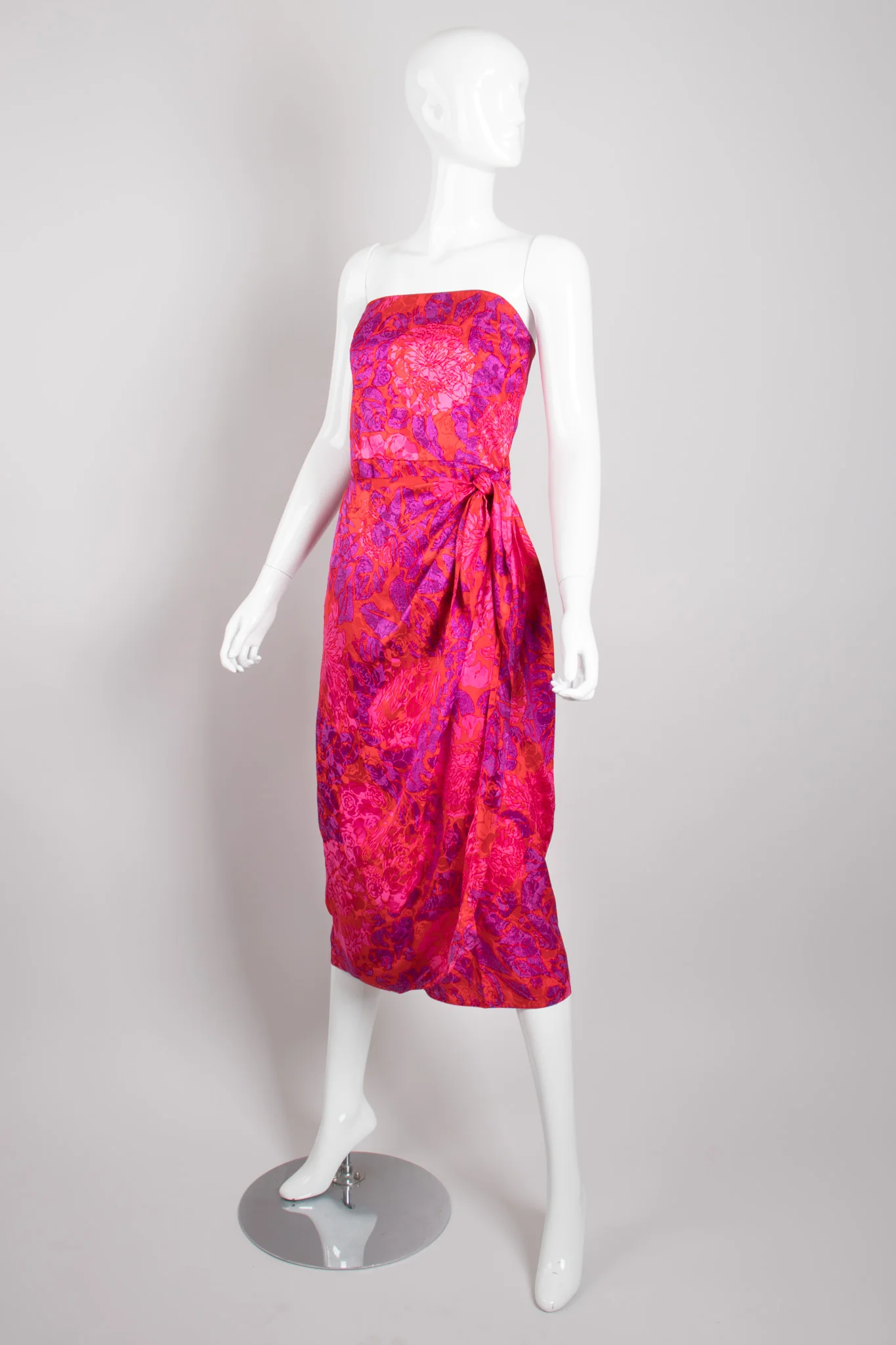 Strapless Sarong Dress