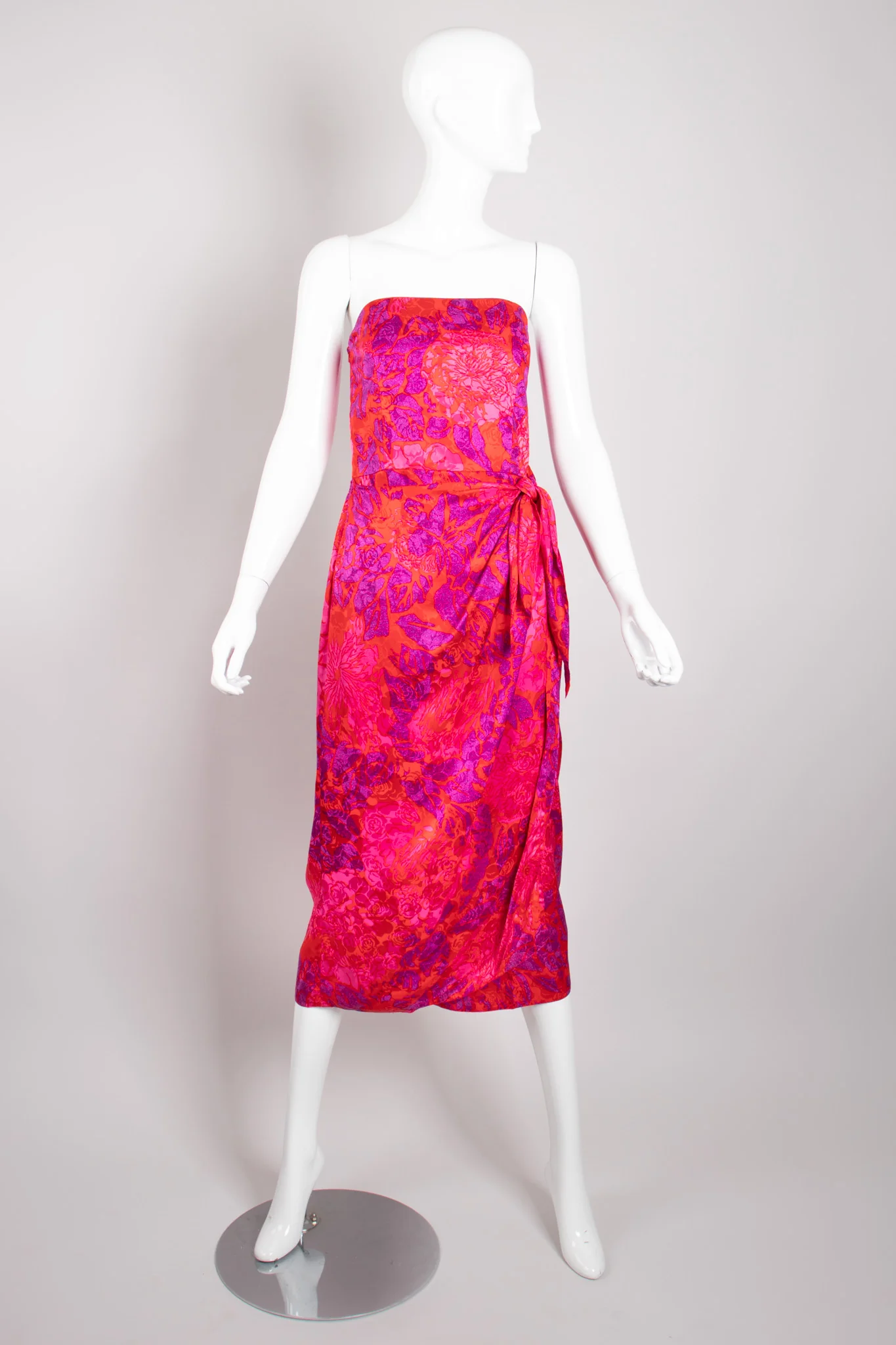 Strapless Sarong Dress - Image 2