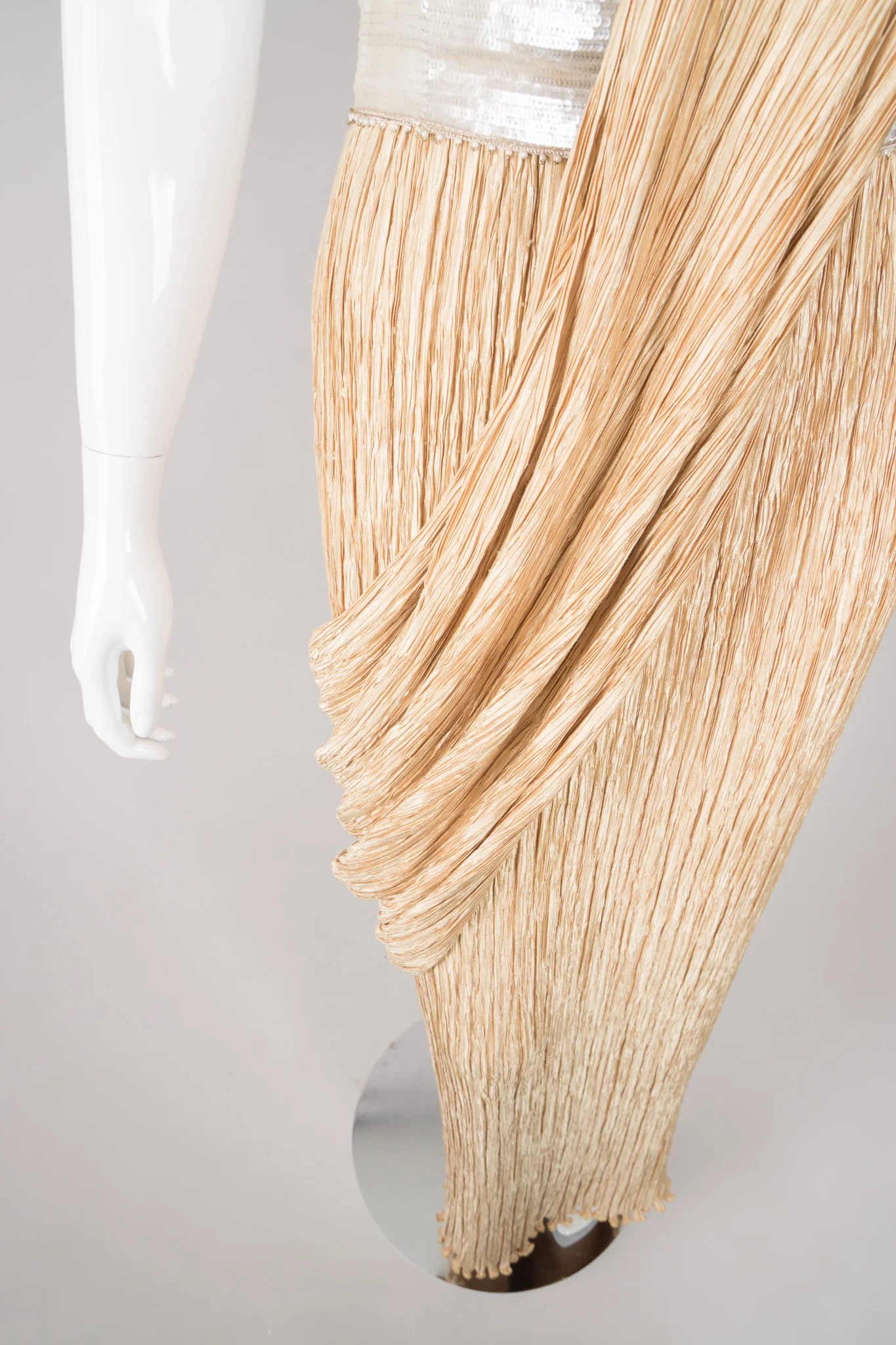 Strapless Sequin Bustier Gown - Image 10