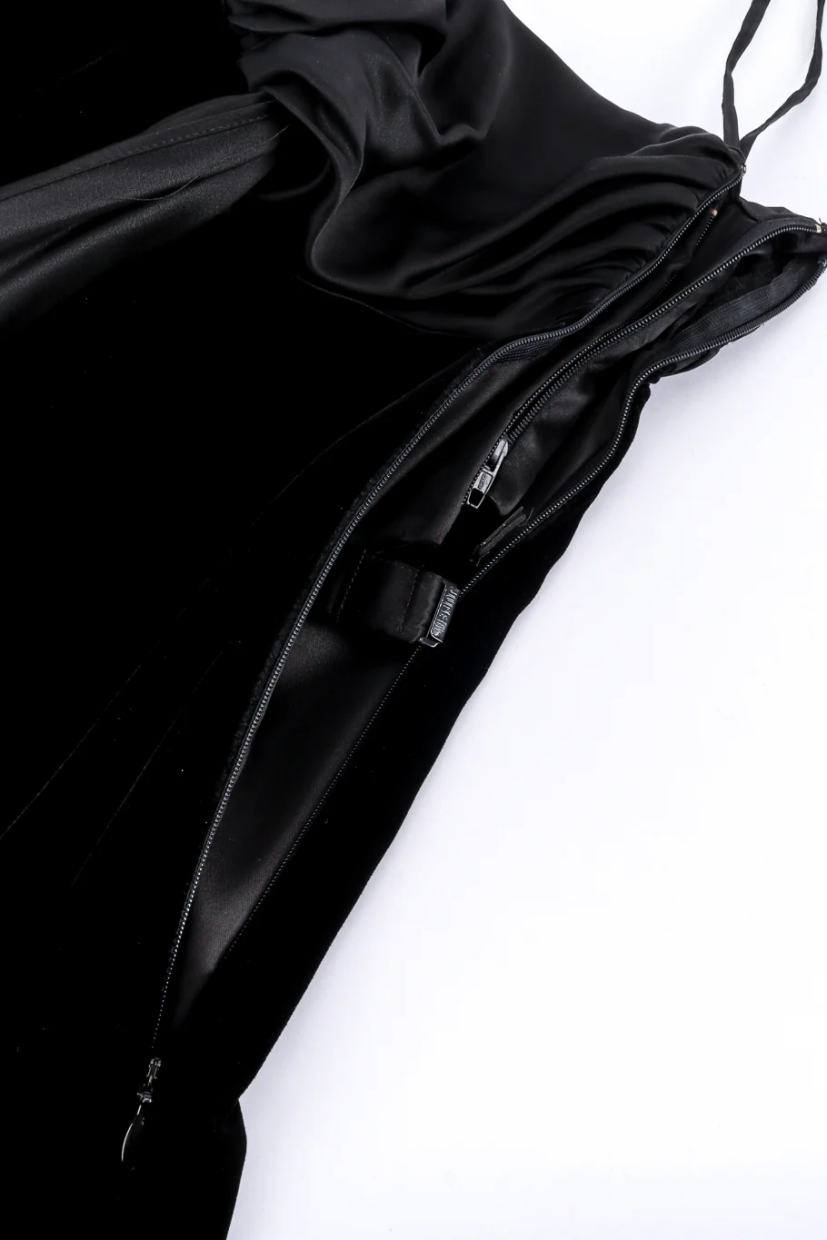 Strapless Velvet Cocktail Dress - Image 6