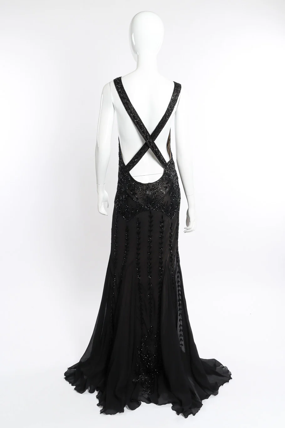 Strappy Beaded Gown - Image 4