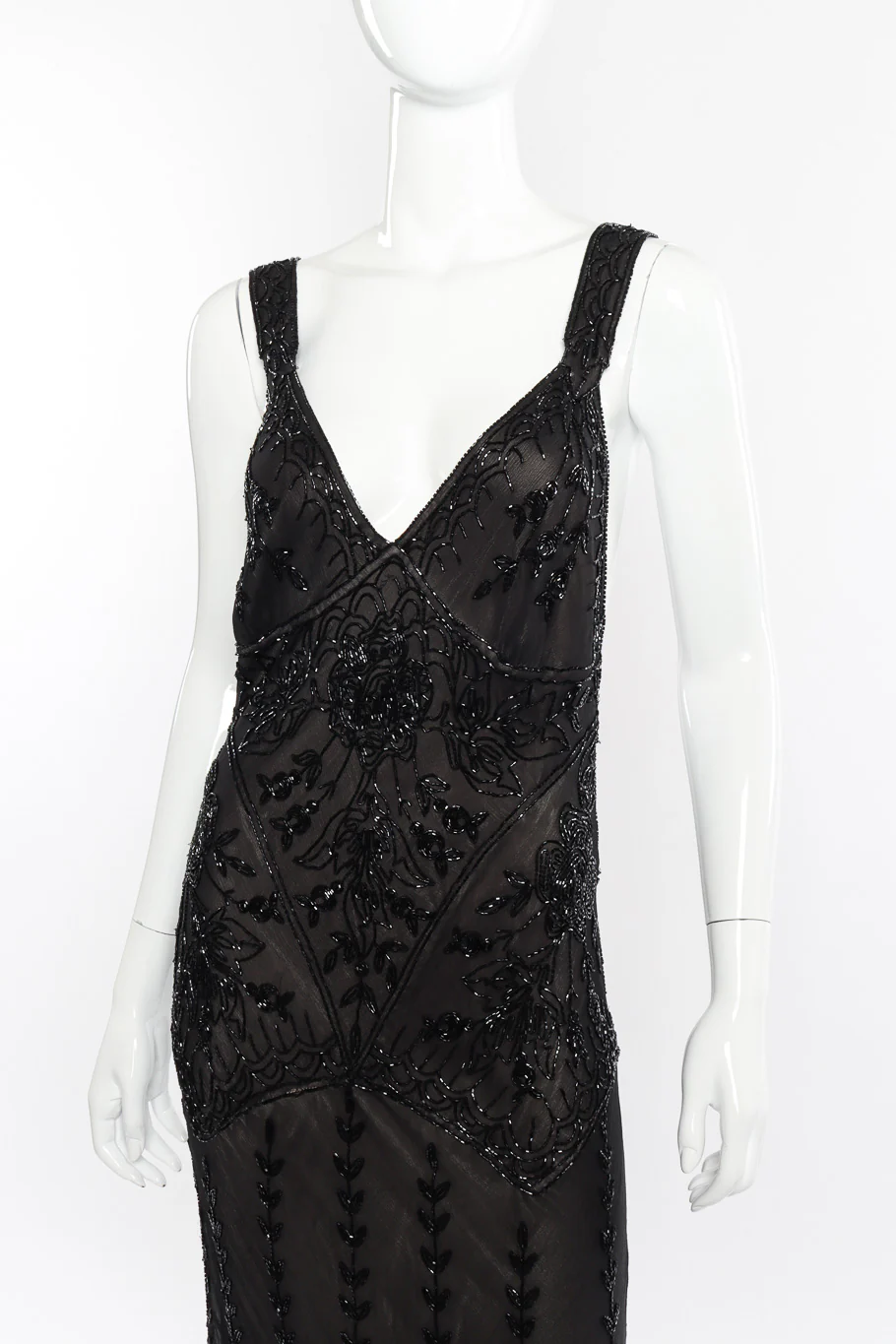 Strappy Beaded Gown - Image 5