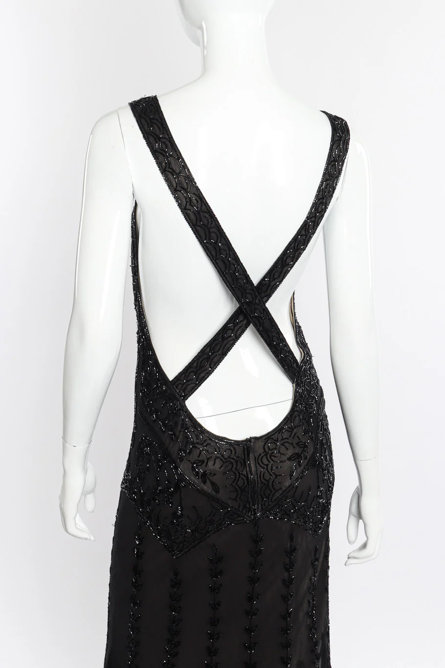 Strappy Beaded Gown - Image 7