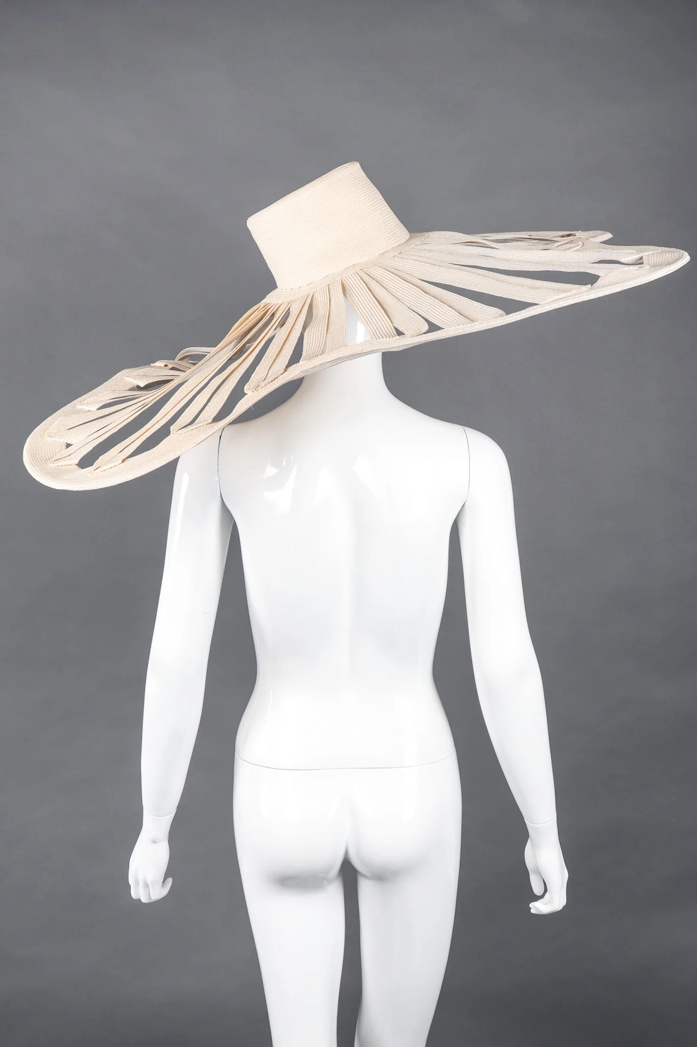 Straw Ribbon Blossom Hat - Image 5