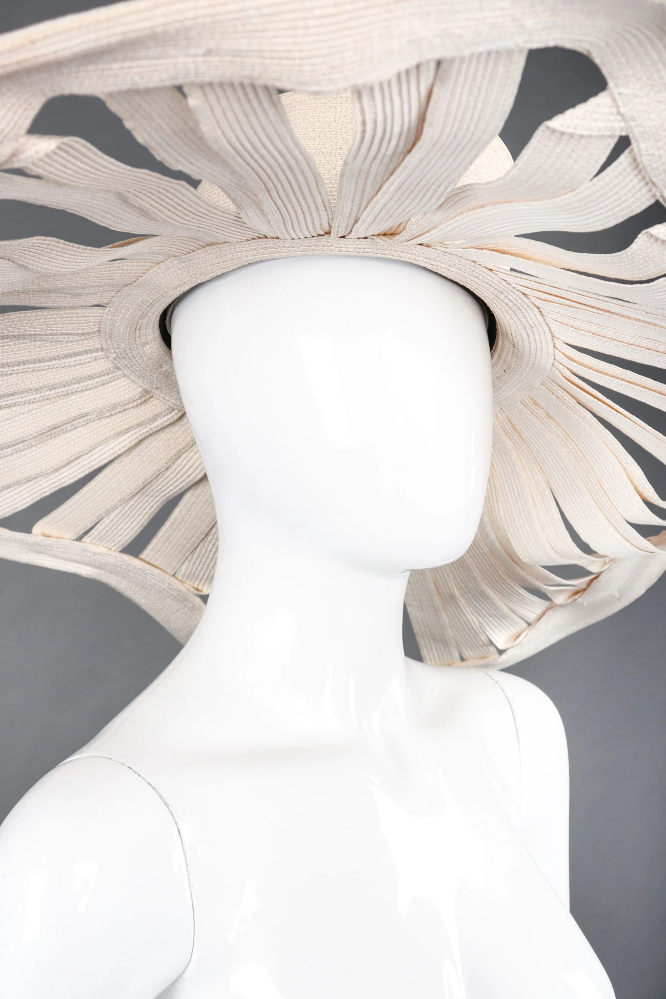 Straw Ribbon Blossom Hat - Image 7