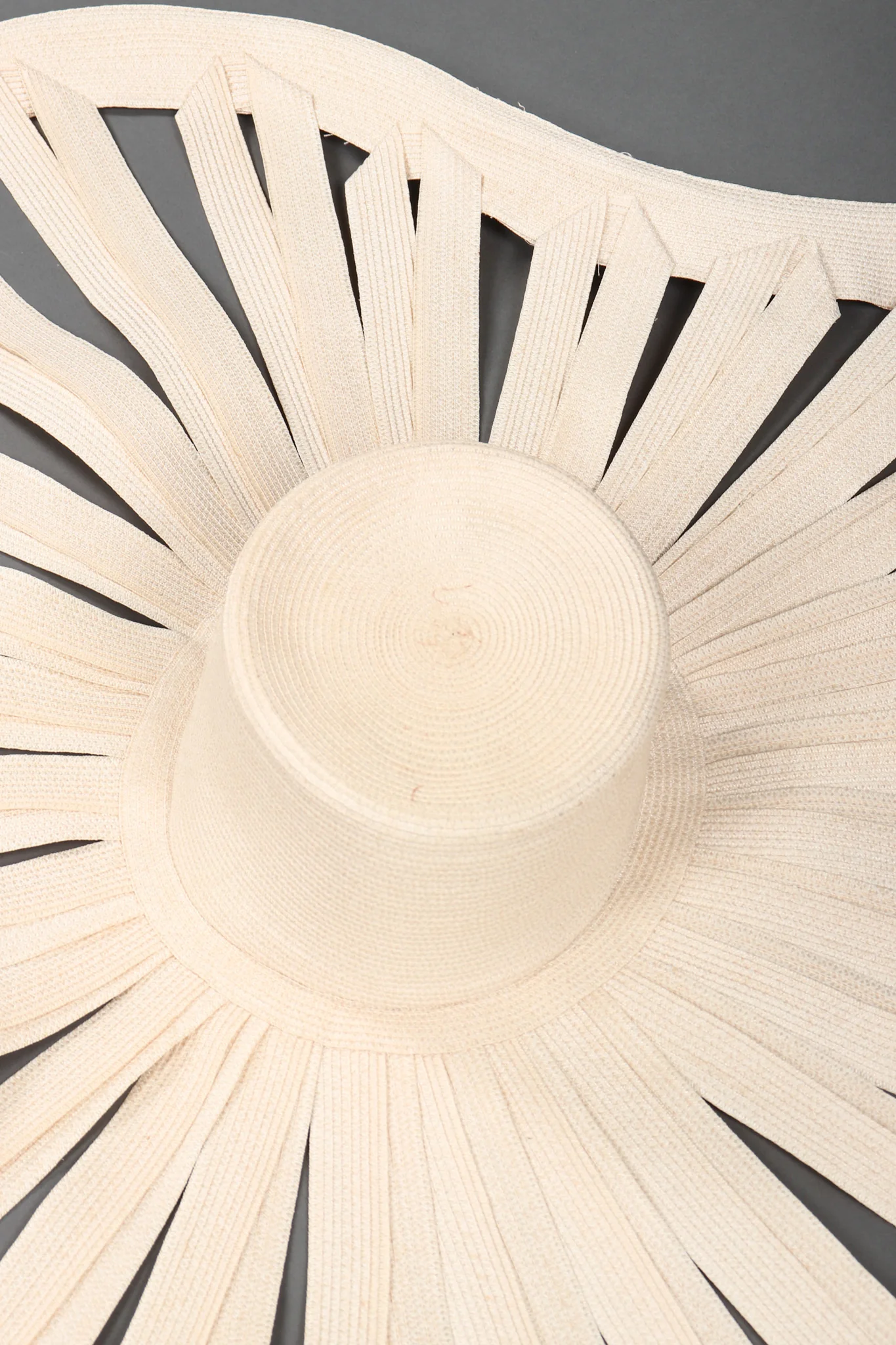 Straw Ribbon Blossom Hat - Image 8