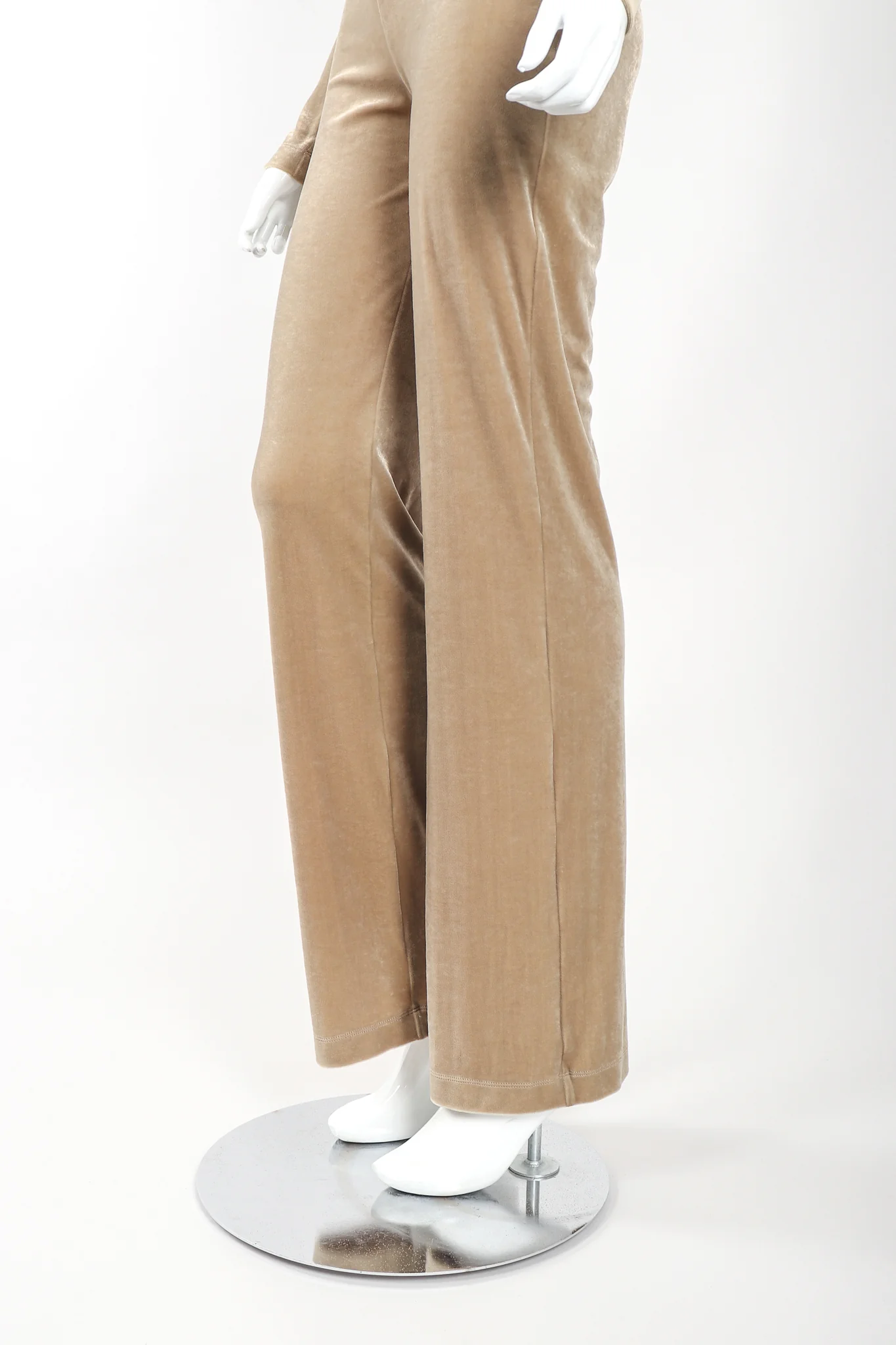 Stretch Velour Jumpsuit - Image 3