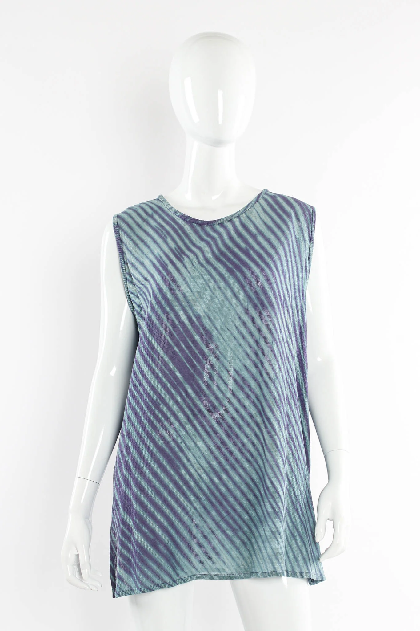 Stripe Tie-Dye Duster, Tank, & Pant (5 Piece Set) - Image 10