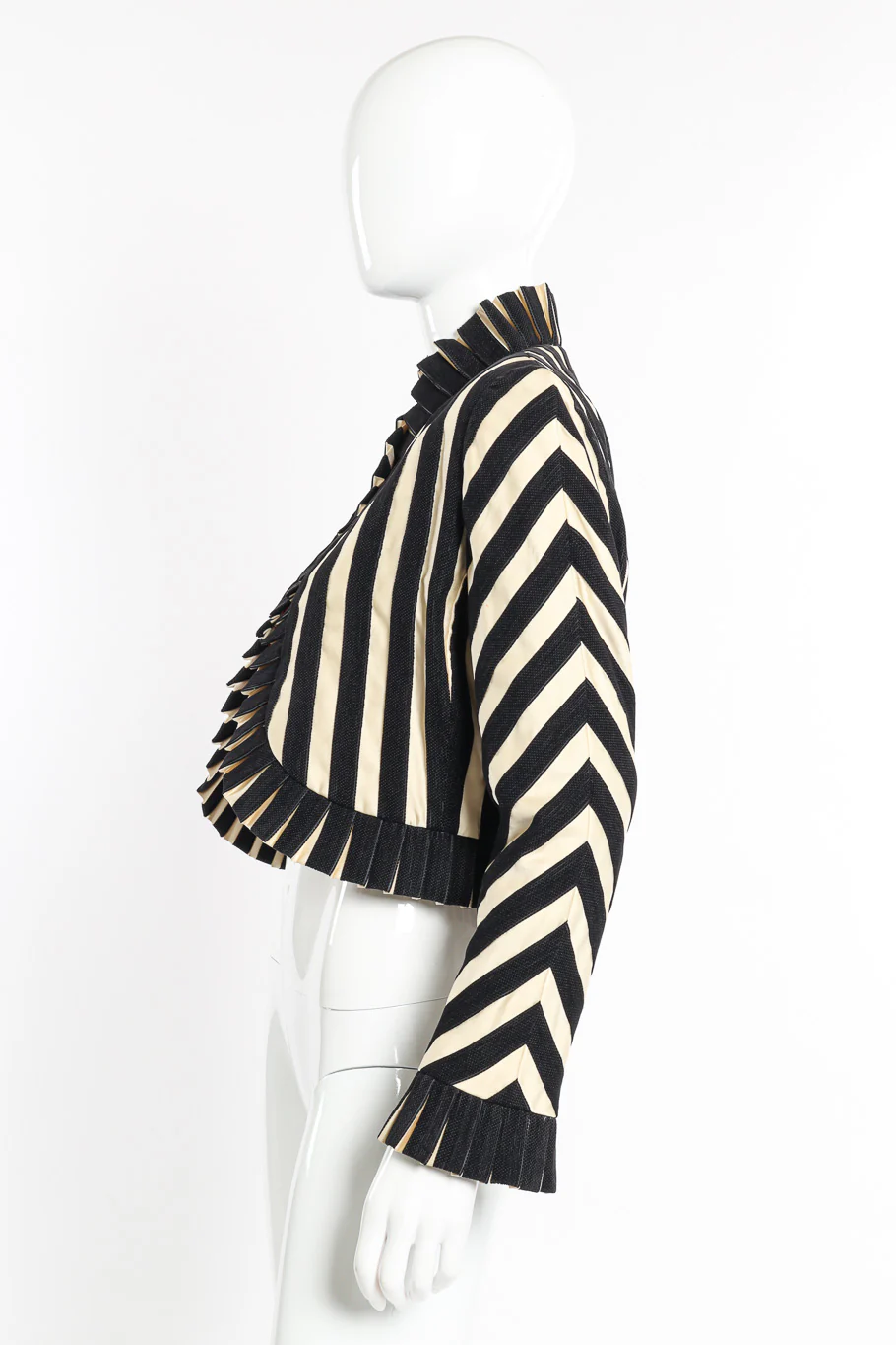 Striped Bolero Jacket - Image 2