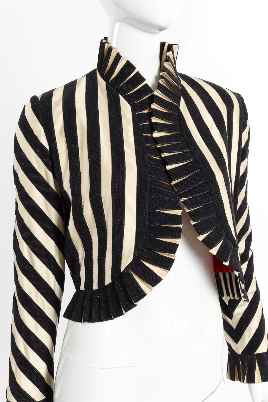 Striped Bolero Jacket - Image 4