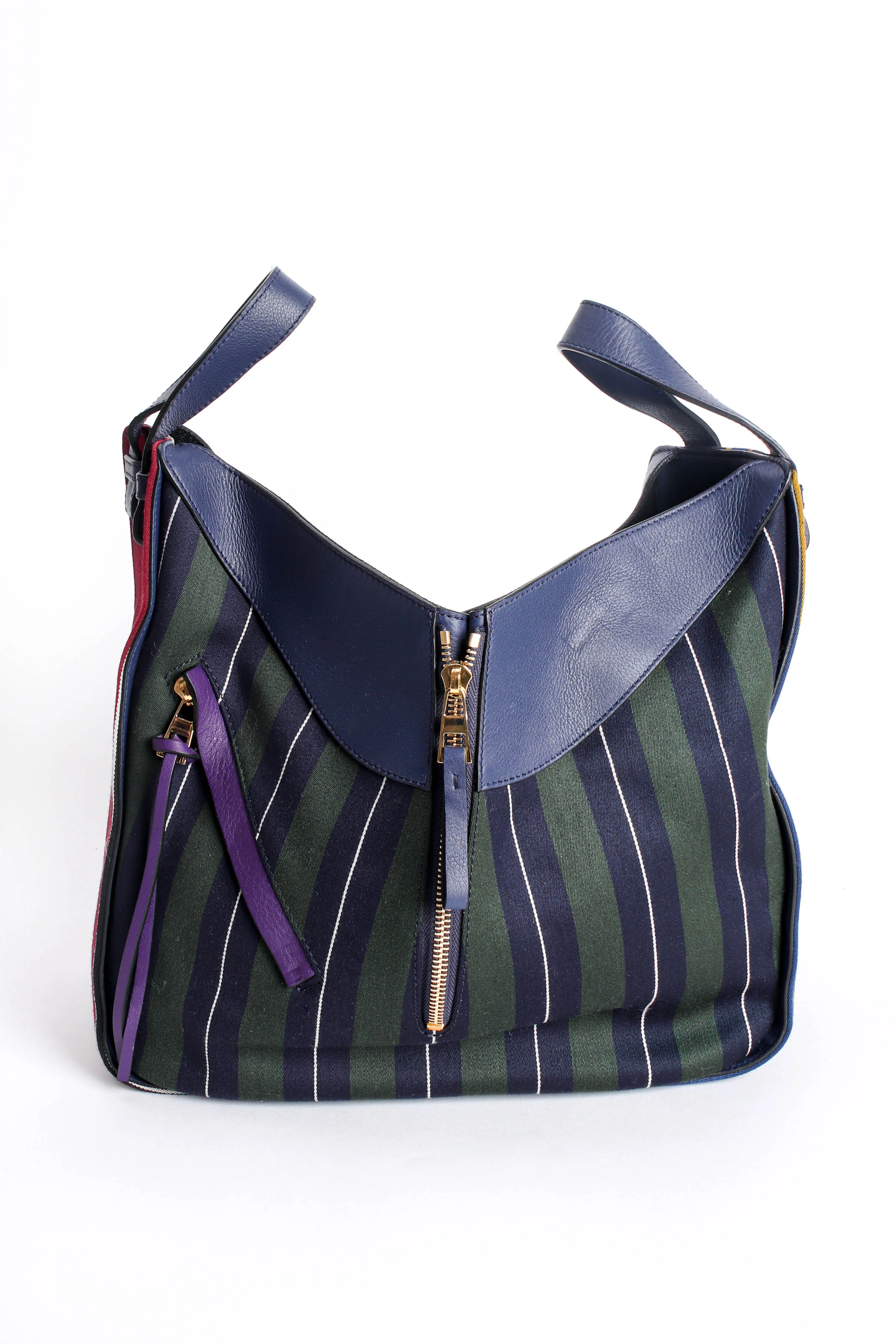 Rugby Stripe Canvas Hammock Bag - Image 6