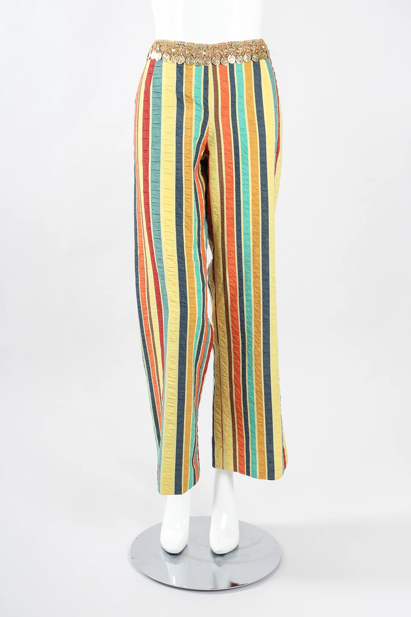 Coin Fringe Crop Top & Pant Set - Image 20