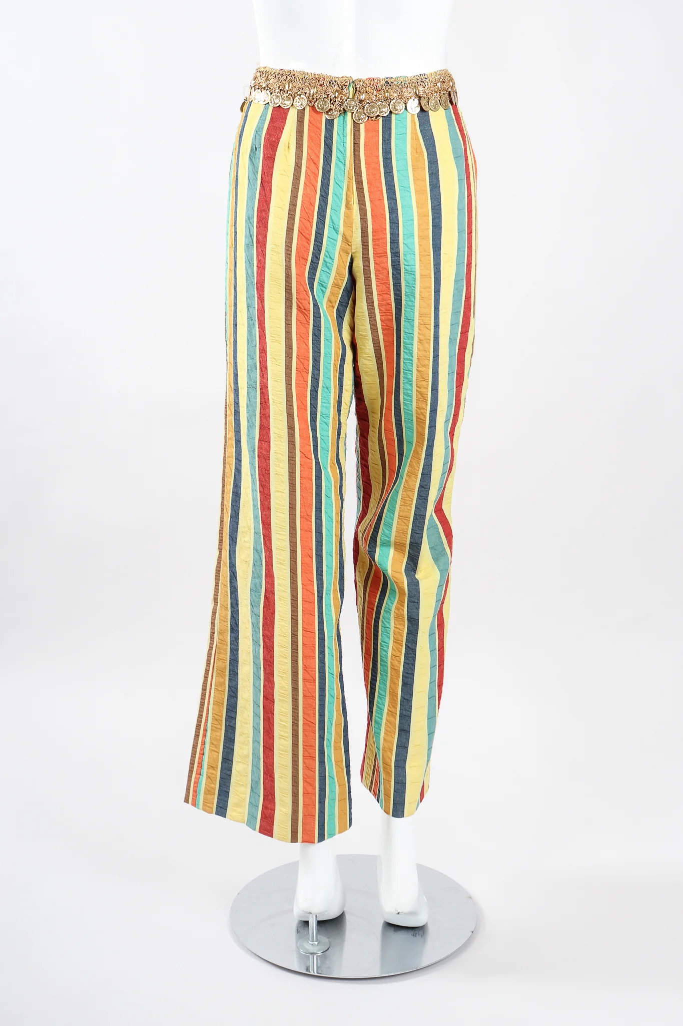 Coin Fringe Crop Top & Pant Set - Image 21
