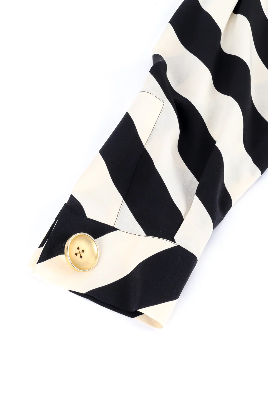 Striped Drop Waist Suit Dress - Image 8