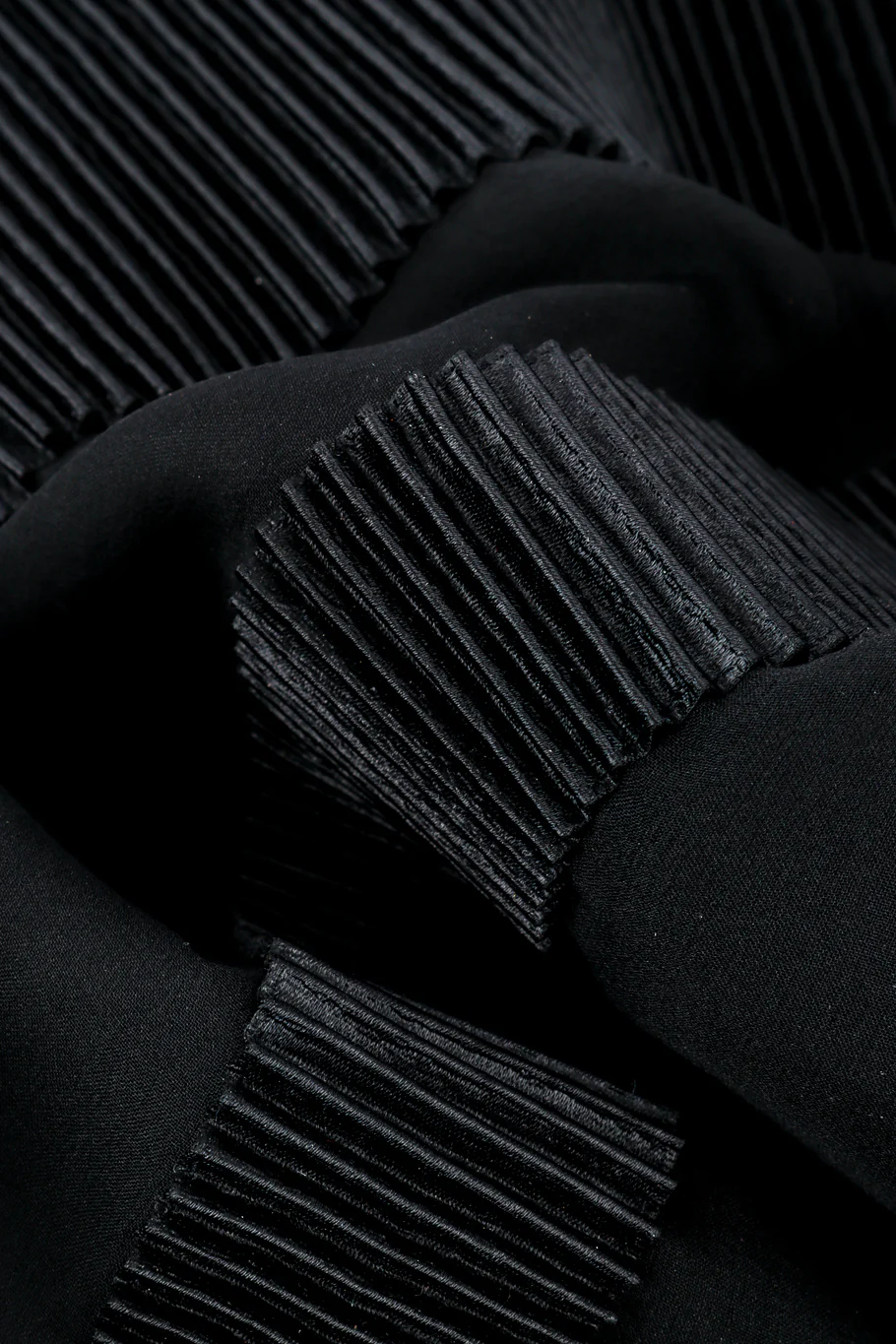 Striped & Knife Pleat Dress - Image 6