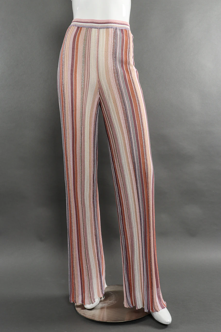 Striped Knit Duster, Tank and Pant Set - Image 12