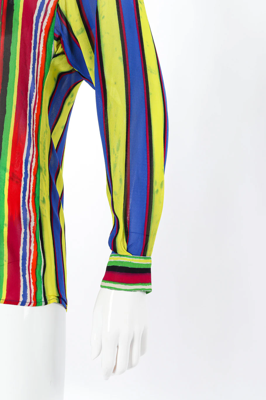 Striped Long Sleeve Button Up - Image 4