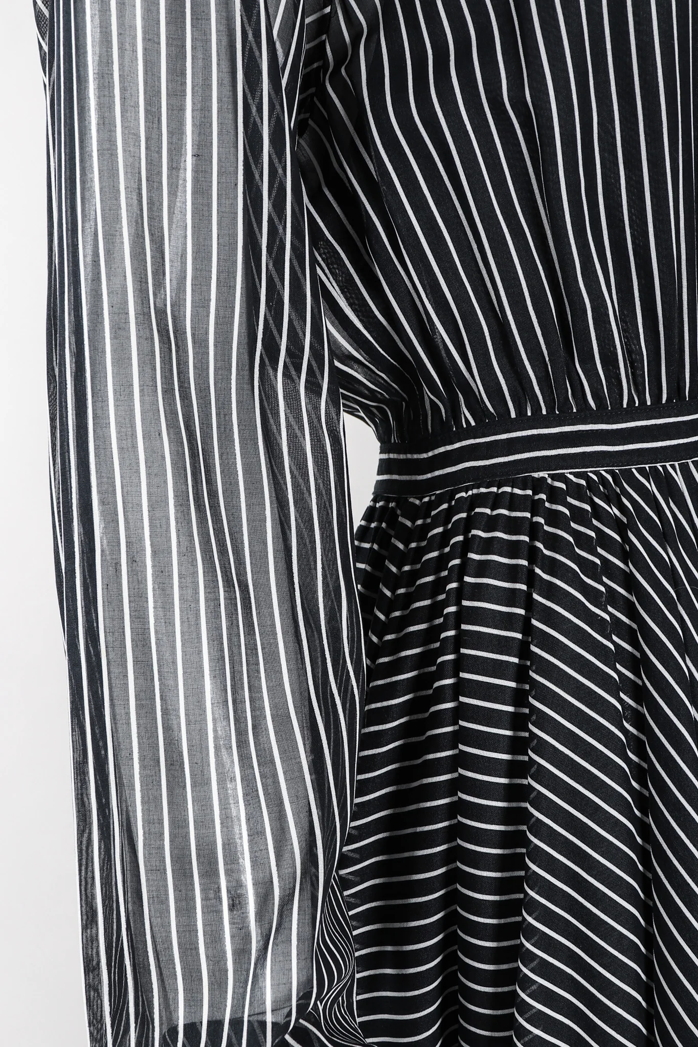 Striped Shirtwaist Dress - Image 11