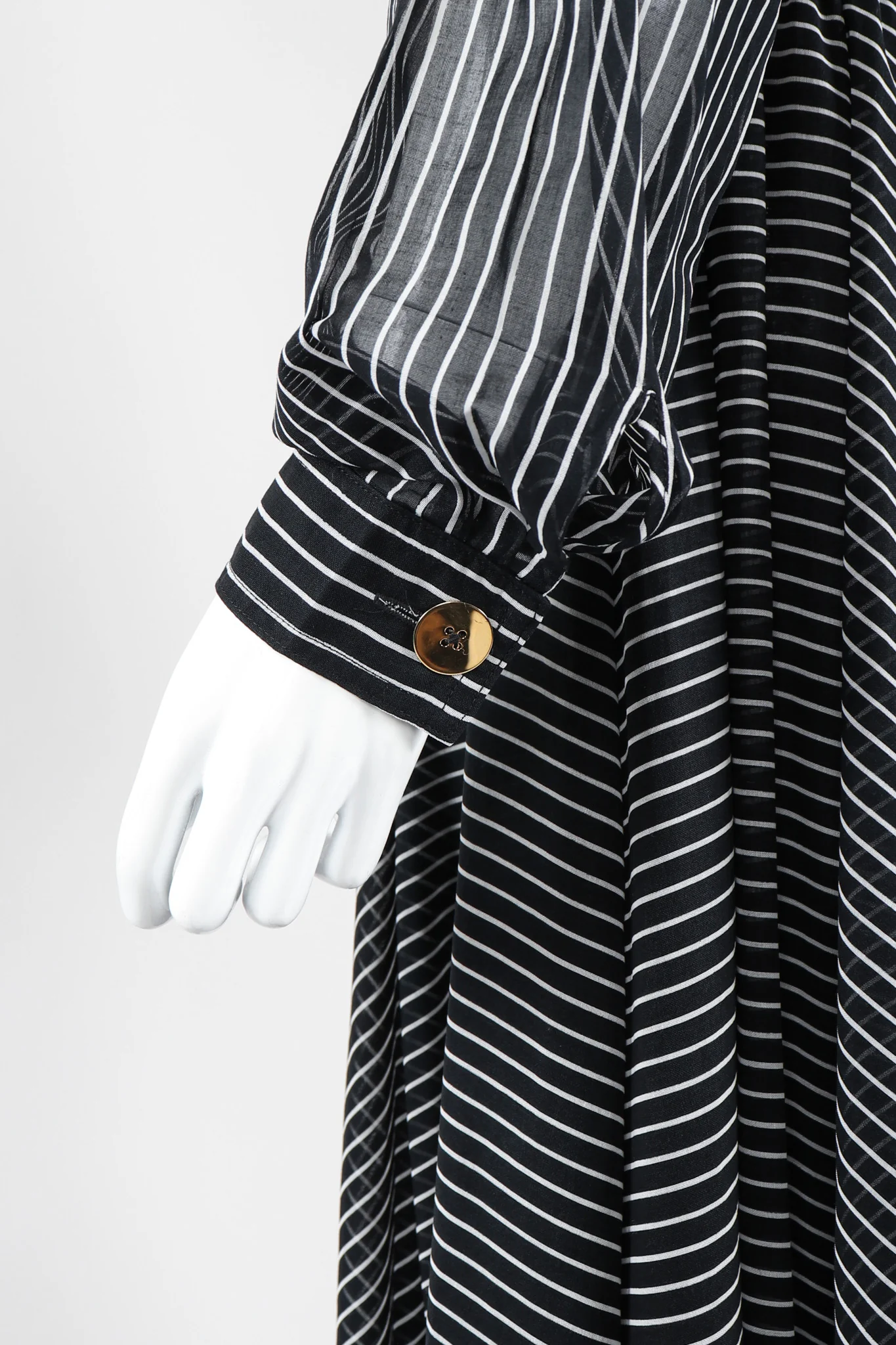 Striped Shirtwaist Dress - Image 12