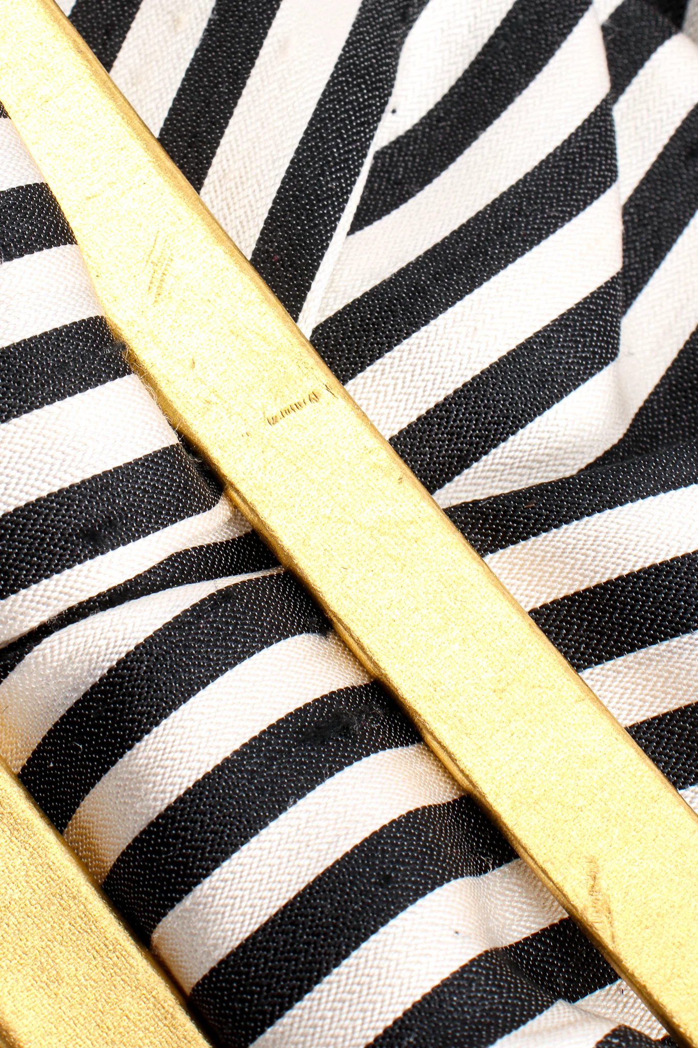 Striped Silk Bow Belt - Image 13