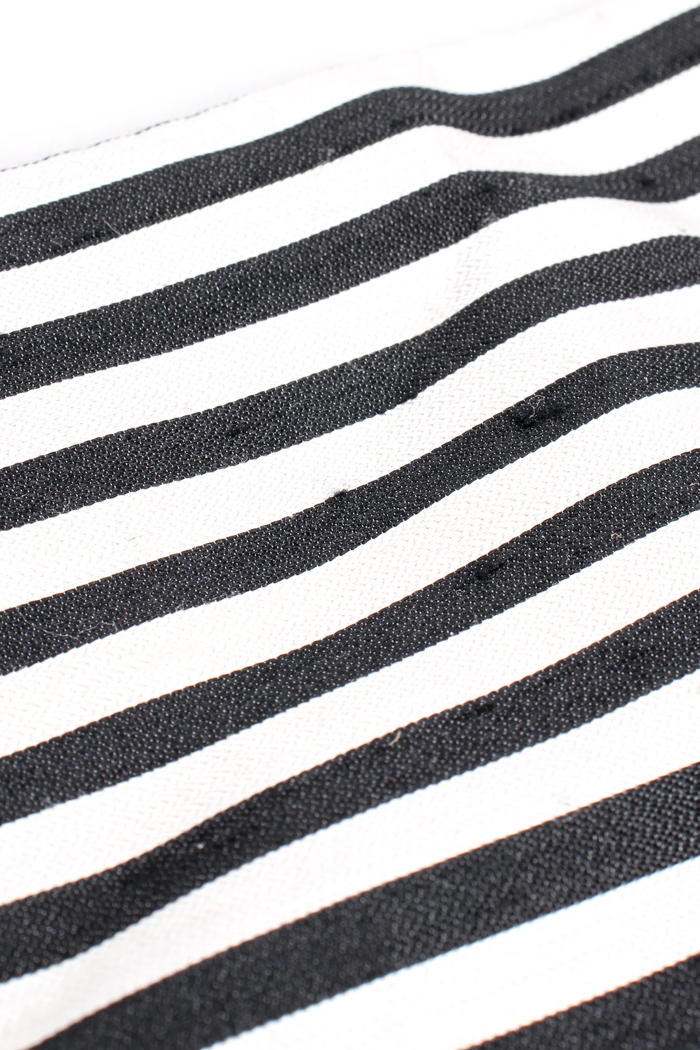 Striped Silk Bow Belt - Image 7