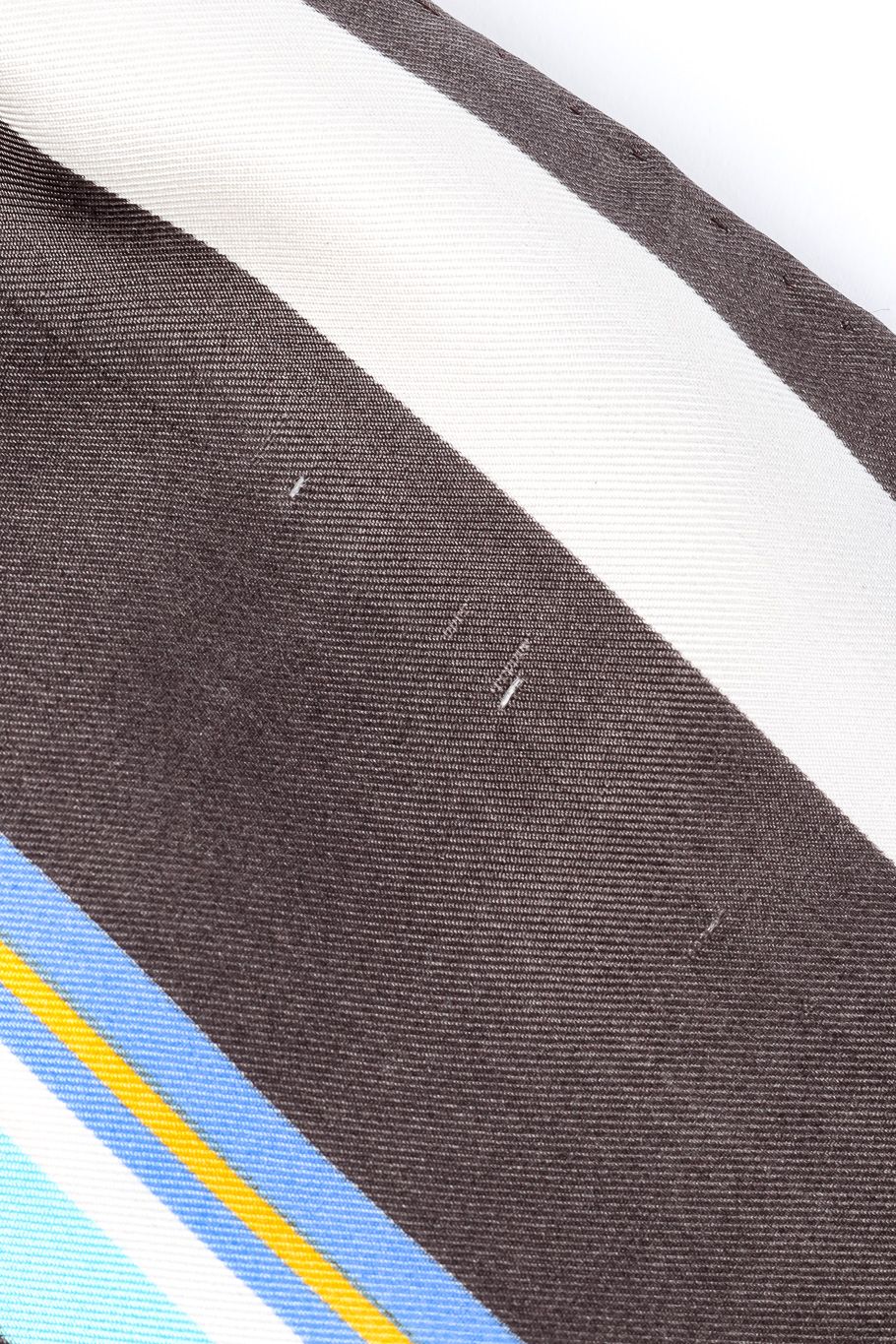 Striped Silk Scarf - Image 7