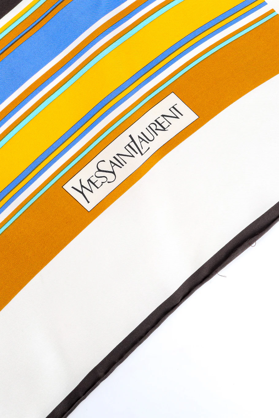 Striped Silk Scarf - Image 8