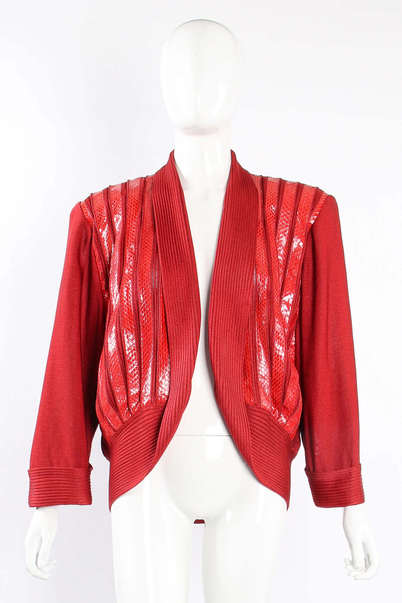 Striped Snake Bolero Jacket - Image 3