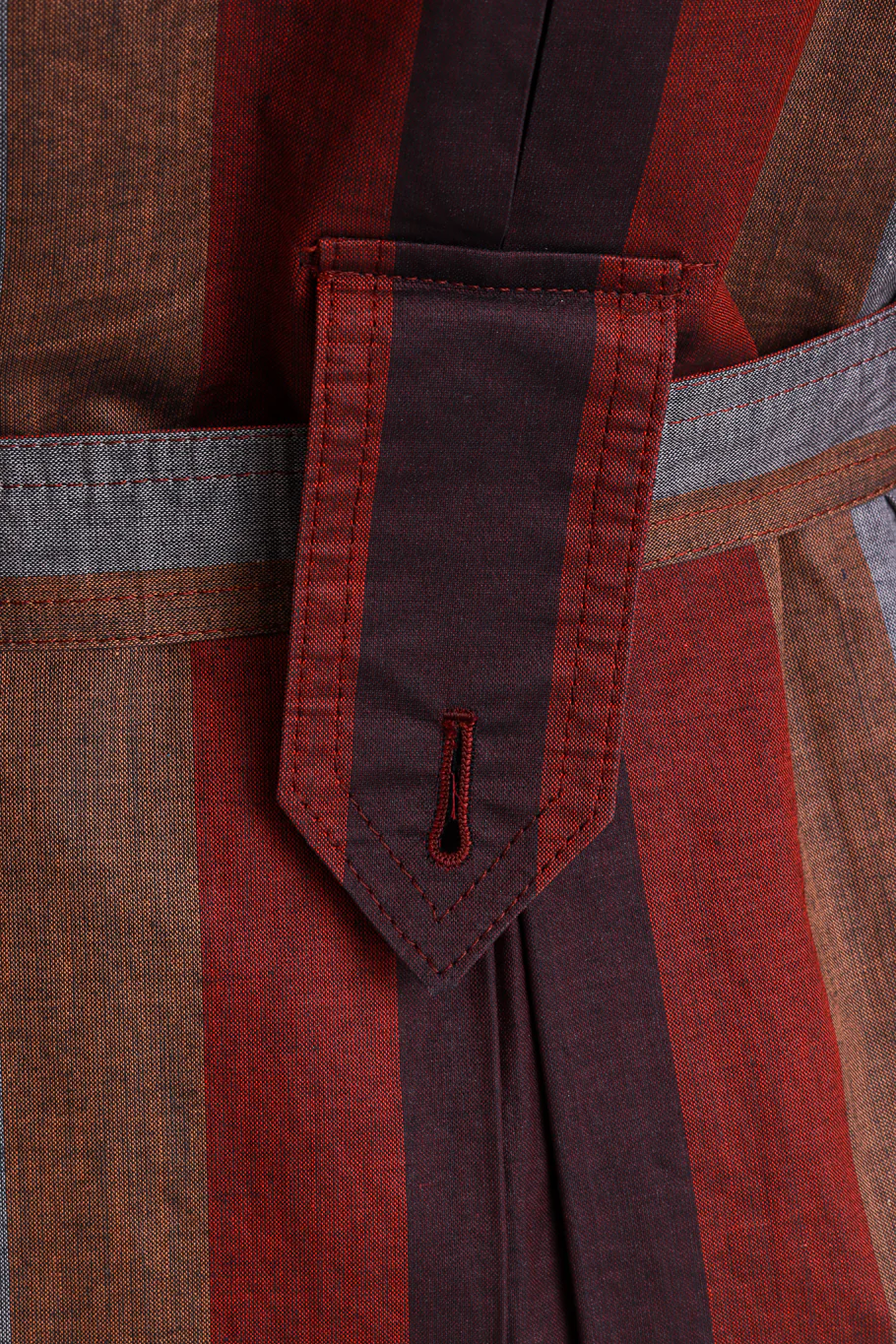 Striped Trench Coat - Image 10