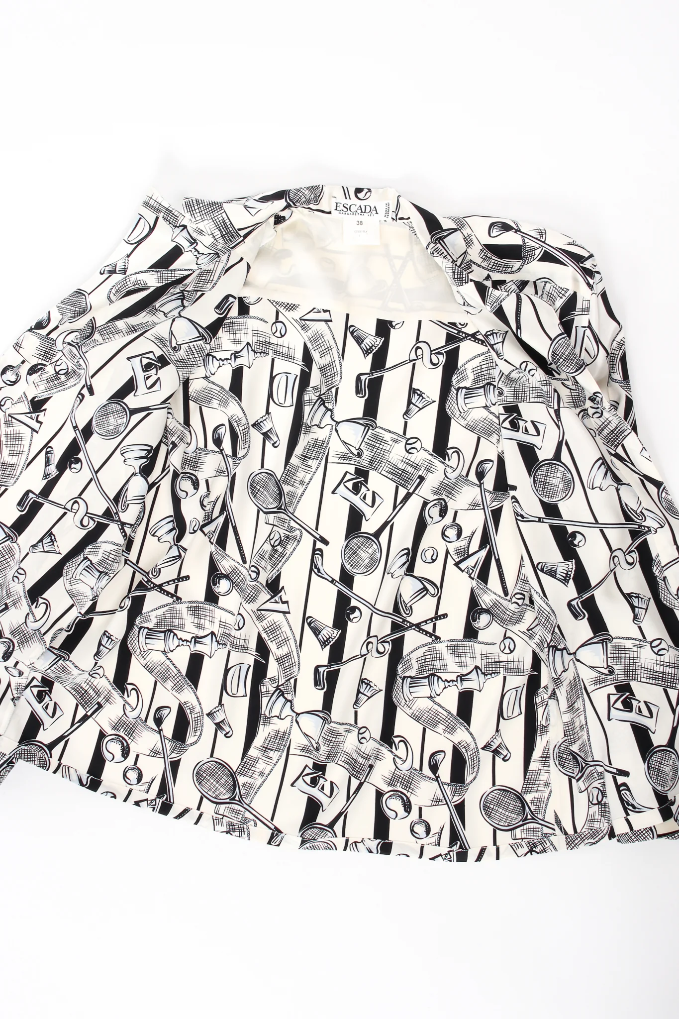 Striped Sport Trophy Print Shirt - Image 14