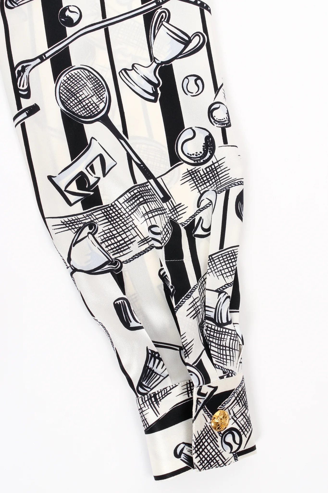 Striped Sport Trophy Print Shirt - Image 9